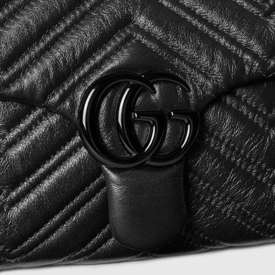 26SS 구찌 숄더백 855371AAFS11000 Black - GUCCI