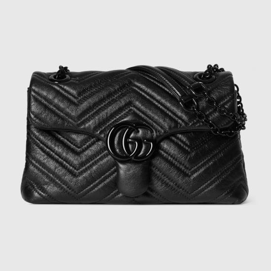 26SS 구찌 숄더백 855371AAFS11000 Black