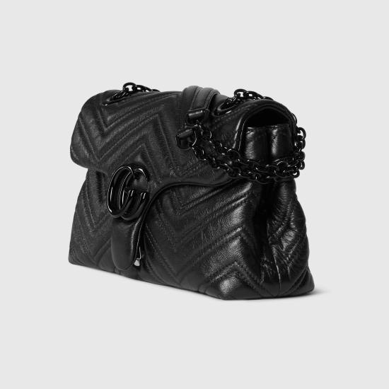 26SS 구찌 숄더백 855371AAFS11000 Black - GUCCI