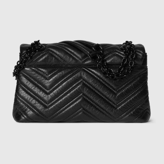 26SS 구찌 숄더백 855371AAFS11000 Black - GUCCI