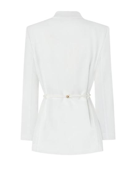 25FW 핑코 수트 자켓 CARILLON105604 A2RAZ04 White - PINKO