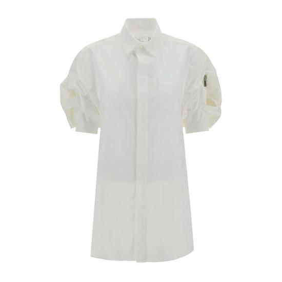  사카이 셔츠 2407097 151 WHITE