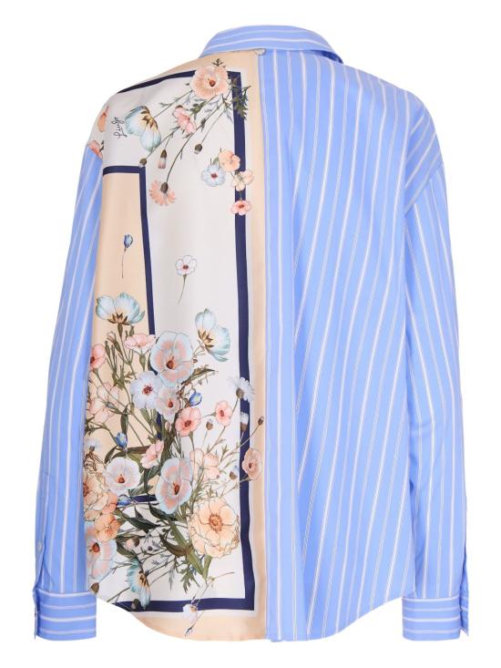 26SS 리우조 블라우스 WA6383 T2555P9547 Blue - LIU JO