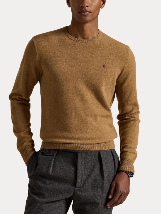 25FW 랄프 로렌 스웨터 710974148 005 Beige - RALPH LAUREN