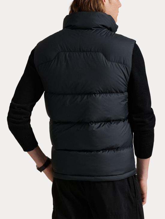 25FW 랄프 로렌 니트 베스트 710968283 001 Black - RALPH LAUREN