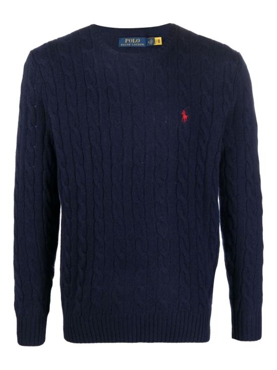 25FW 랄프 로렌 스웨터 710876762 017 Blue - RALPH LAUREN