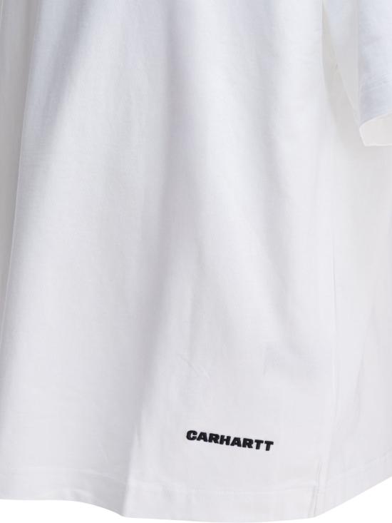 26SS 칼하트 WIP 반팔 티셔츠 I03137300A XX White - CARHARTT WIP