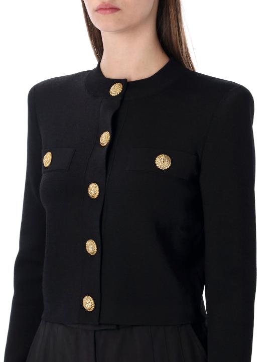 26SS 발망 가디건 GF1KL000KJ43 0PA Nero - BALMAIN