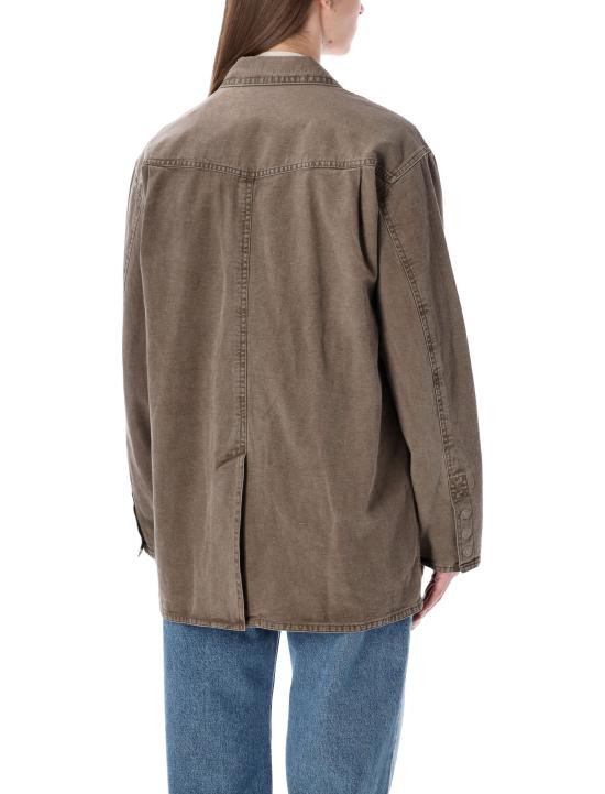 26SS 이자벨마랑에뚜왈 자켓 VE0625FAD1G04E 50DZ DARK BRONZE - ISABEL MARANT ETOILE