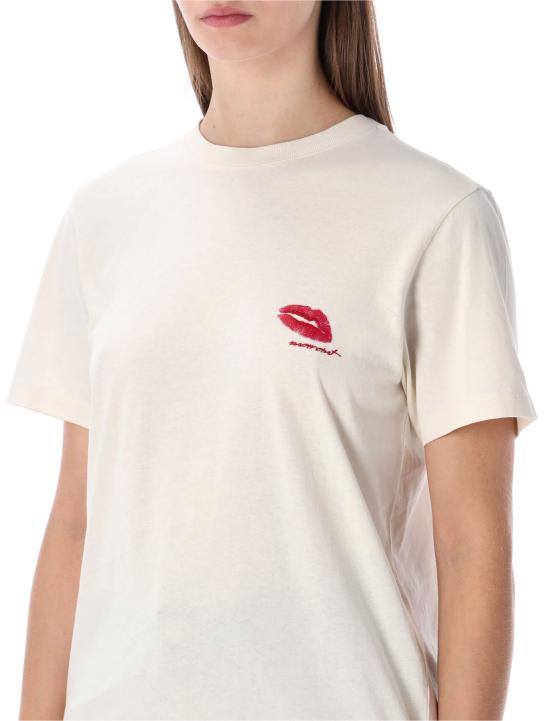 26SS 이자벨마랑에뚜왈 반팔 티셔츠 TS0001FAD1N06E 23EC Beige - ISABEL MARANT ETOILE