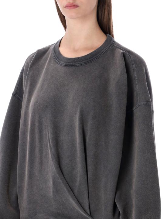 26SS 이자벨마랑에뚜왈 긴팔 티셔츠 SW0149FAD1M01E 02FK FADED BLACK - ISABEL MARANT ETOILE