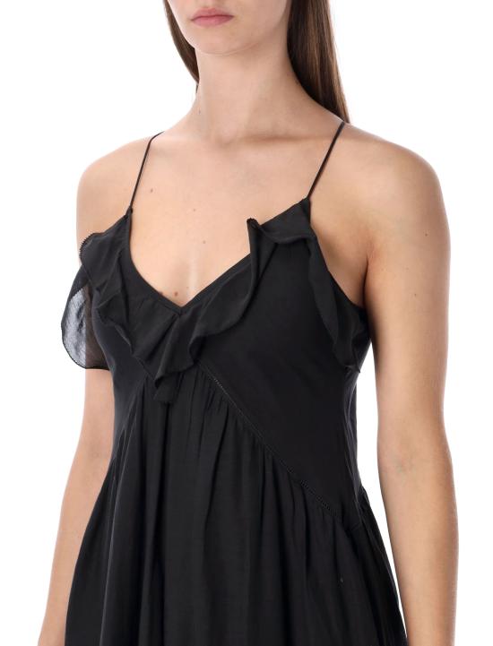 26SS 이자벨마랑에뚜왈 미디 원피스 RO1003FBB3J04E 01BK Nero - ISABEL MARANT ETOILE