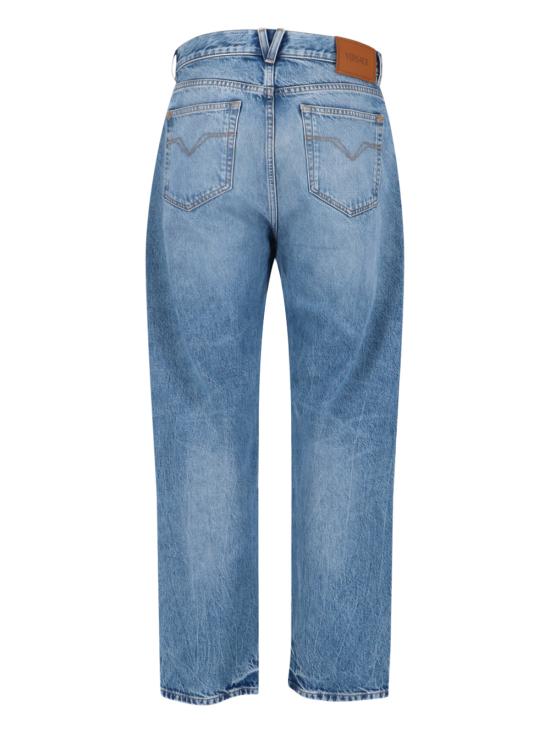 26SS 베르사체 데님 팬츠 1020576 1A16386 1D190 Blue - VERSACE