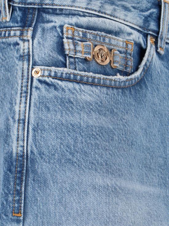 26SS 베르사체 데님 팬츠 1020576 1A16386 1D190 Blue - VERSACE