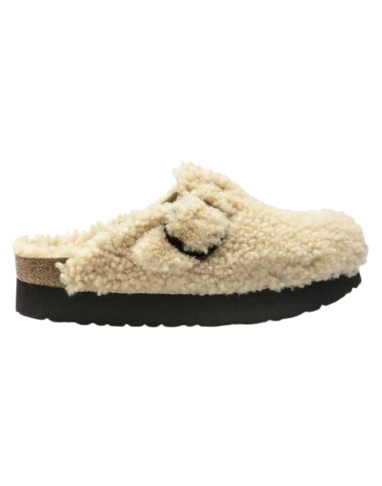 25FW 버켄스탁 BOSTON 보스톤 빅버클 테디 시어링 뮬 1025664 4541