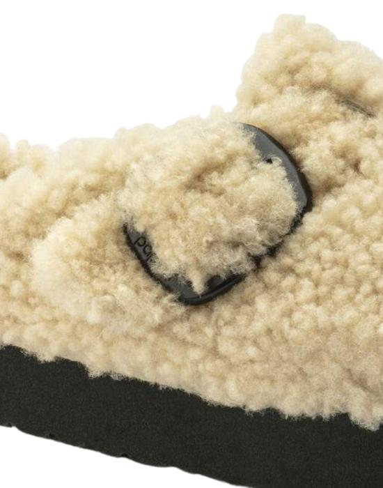 25FW 버켄스탁 BOSTON 보스톤 빅버클 테디 시어링 뮬 1025664 4541 - BIRKENSTOCK