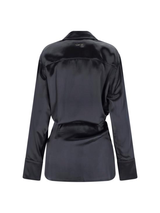 26SS 디 아티코 미디 원피스 260WCA00462 VVV102AA 100 Black - THE ATTICO