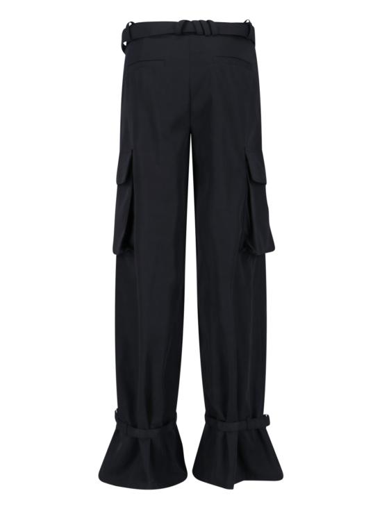 26SS 디 아티코 스트레이트 팬츠 260WCP00283 PLL001AA 100 Black - THE ATTICO