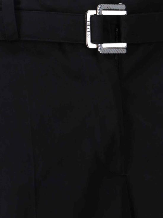 26SS 디 아티코 스트레이트 팬츠 260WCP00283 PLL001AA 100 Black - THE ATTICO