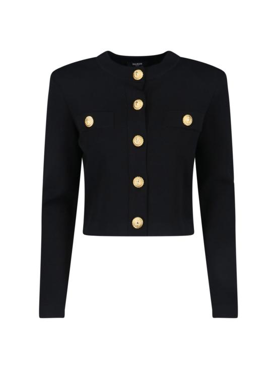 26SS 발망 자켓 GF1KL000KJ43 0PA Black