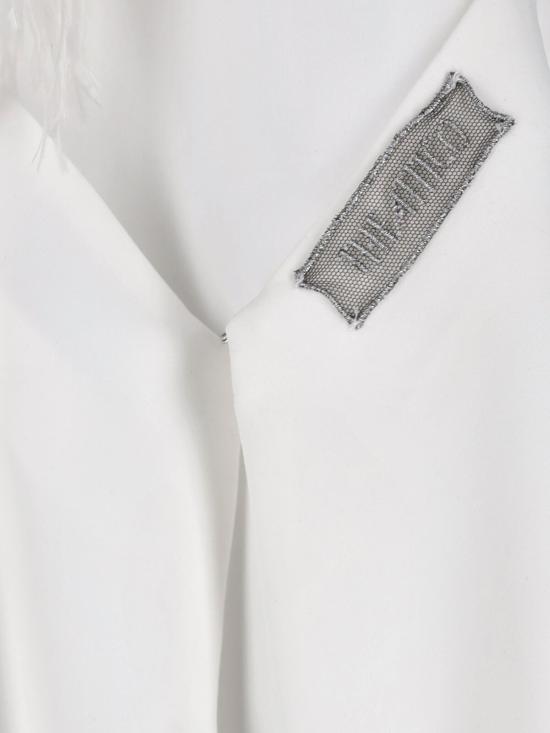 26SS 디 아티코 미디 원피스 260WCA00468 PLL088FS 001 White - THE ATTICO