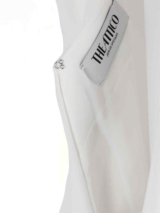 26SS 디 아티코 미디 원피스 260WCA00468 PLL088FS 001 White - THE ATTICO