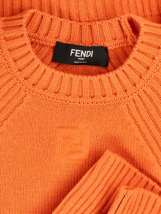 26SS 펜디 스웨터 FZE074 AW0J F0DX4 Orange - FENDI