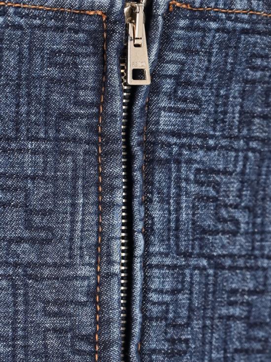 26SS 펜디 미디 원피스 FLD568 AW82 F1UKI Blue - FENDI