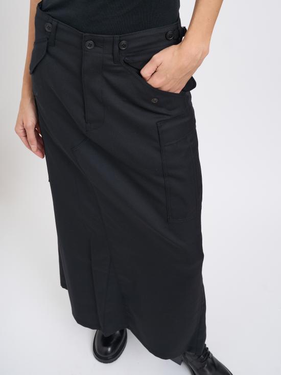 25FW 와타나베 준야 롱 스커트 MJPS007051BLACK - JUNYA WATANABE