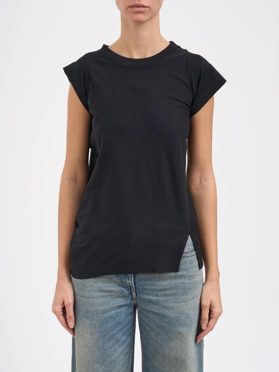 25FW 쿠레쥬 반팔 티셔츠 M425JTS231JS02339999 BLACK