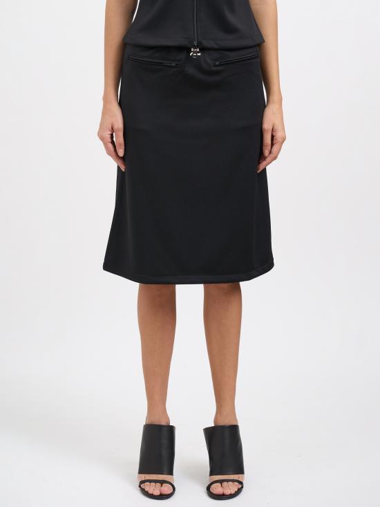 25FW 쿠레쥬 미디 스커트 M325JJU296JS02509999 BLACK - COURREGES