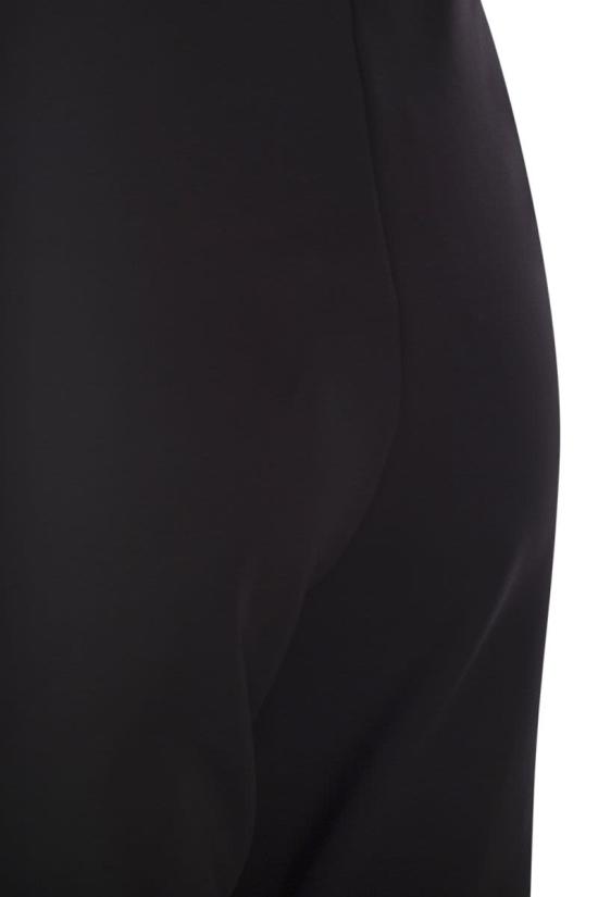 26SS 막스마라 스트레이트 팬츠 2611781068600 004 BLACK - MAX MARA