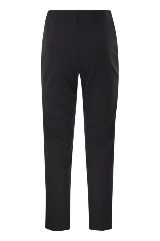 26SS 막스마라 스트레이트 팬츠 2611781068600 004 BLACK - MAX MARA