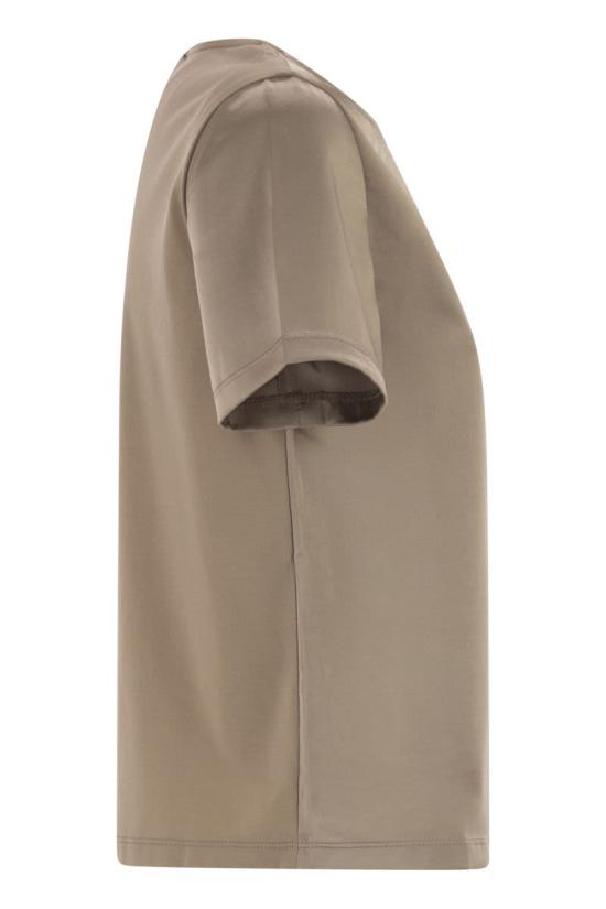 26SS 위켄드막스마라 반팔 티셔츠 2615941011600 002 BEIGE - WEEKEND MAX MARA