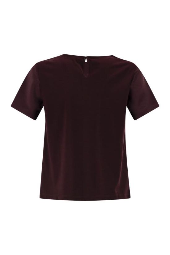 26SS 위켄드막스마라 반팔 티셔츠 2615941011600 007 BORDEAUX - WEEKEND MAX MARA