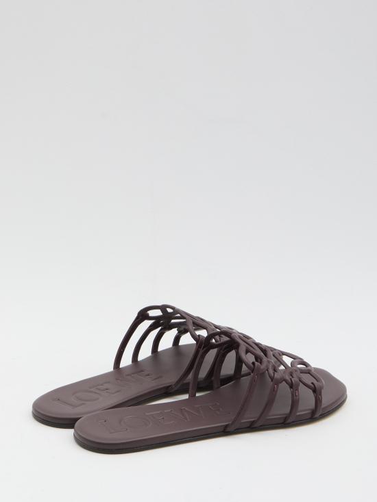 26SS 로에베 뮬/슬리퍼 LPEA465X06 5734 BORDEAUX - LOEWE