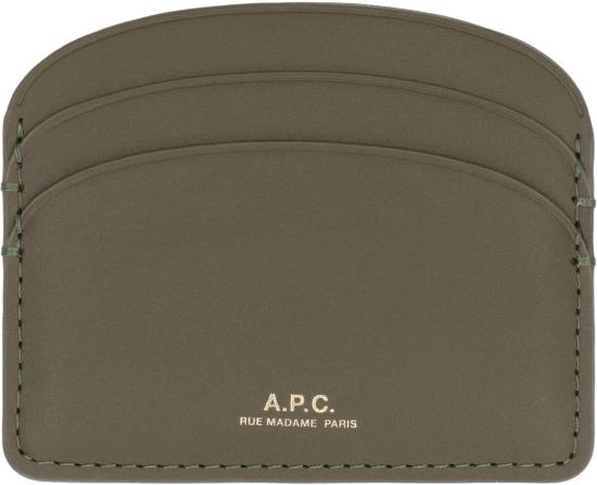 26SS 아페쎄 카드지갑 PXAWVF63270JAD green - A.P.C.
