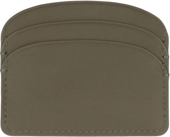 26SS 아페쎄 카드지갑 PXAWVF63270JAD green - A.P.C.