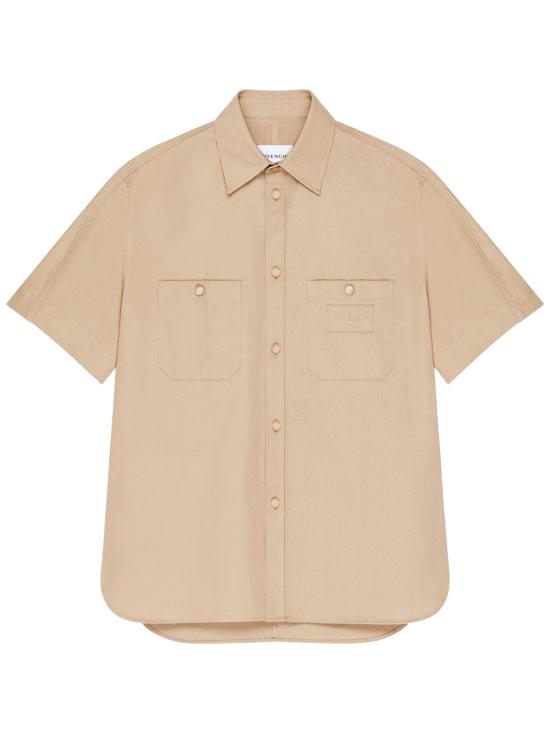 26SS 지방시 긴팔 셔츠 BM618315XZ 250 NUDE NEUTRALS