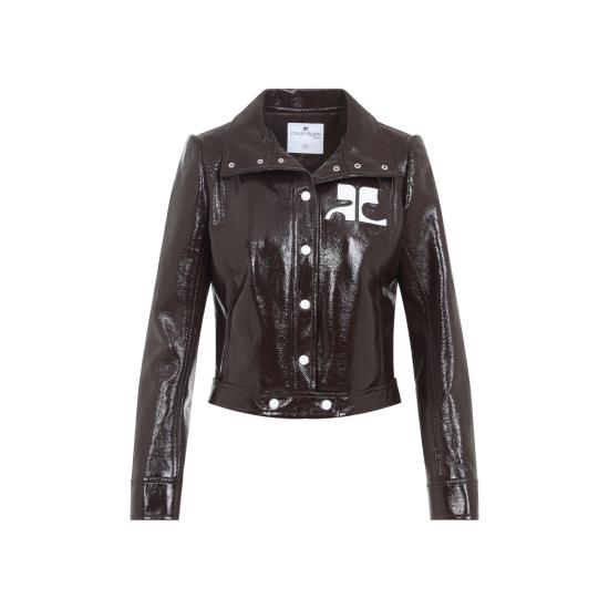 26SS 쿠레쥬 자켓 PERCBL005VY0014 1983 BROWN - COURREGES