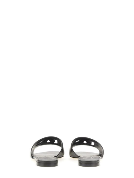 26SS 돌체앤가바나 뮬/슬리퍼 CQ0436AY32980999 BLACK - DOLCE & GABBANA