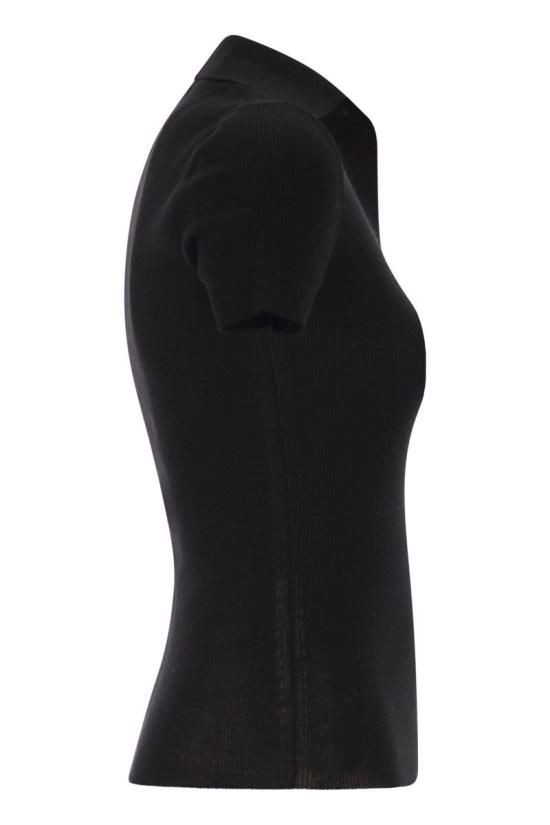 26SS 막스마라 반팔 티셔츠 2611361171600 006 BLACK - MAX MARA