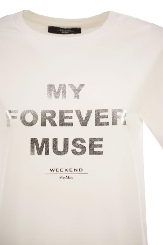 26SS 위켄드막스마라 반팔 티셔츠 2615971051600 004 WHITE - WEEKEND MAX MARA