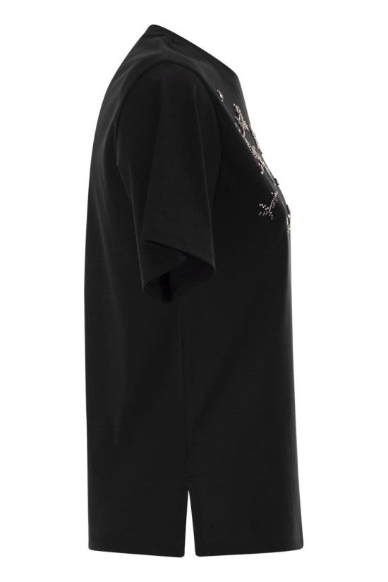 26SS 위켄드막스마라 반팔 티셔츠 2615971061600 004 BLACK - WEEKEND MAX MARA