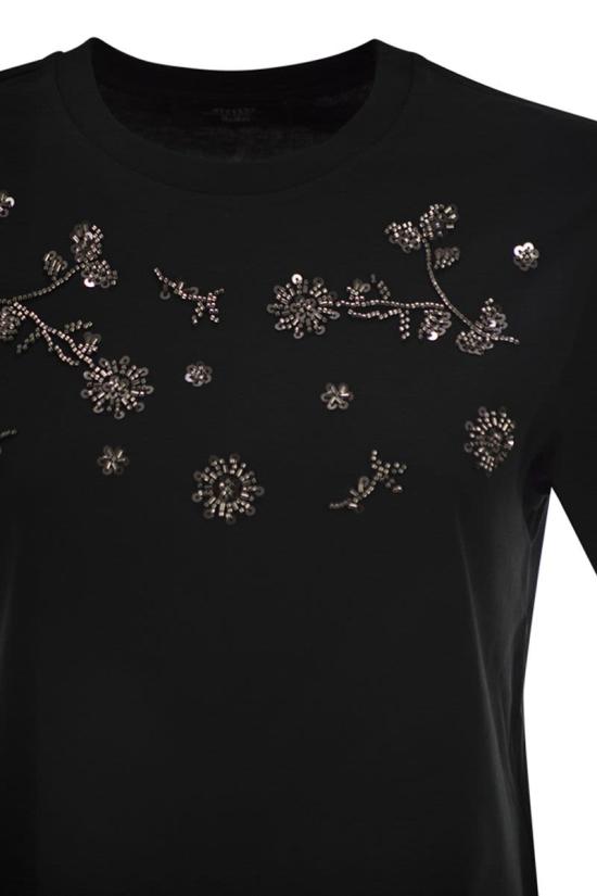 26SS 위켄드막스마라 반팔 티셔츠 2615971061600 004 BLACK - WEEKEND MAX MARA