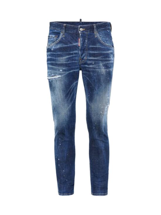 26SS 디스퀘어드2 스트레이트 팬츠 S74LB1556S30664470 BLUE