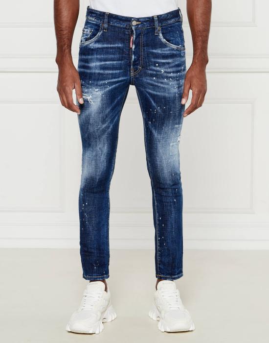 26SS 디스퀘어드2 스트레이트 팬츠 S74LB1556S30664470 BLUE - DSQUARED2