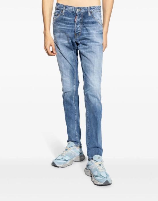 26SS 디스퀘어드2 스트레이트 팬츠 S74LB1529S30309470 BLUE - DSQUARED2