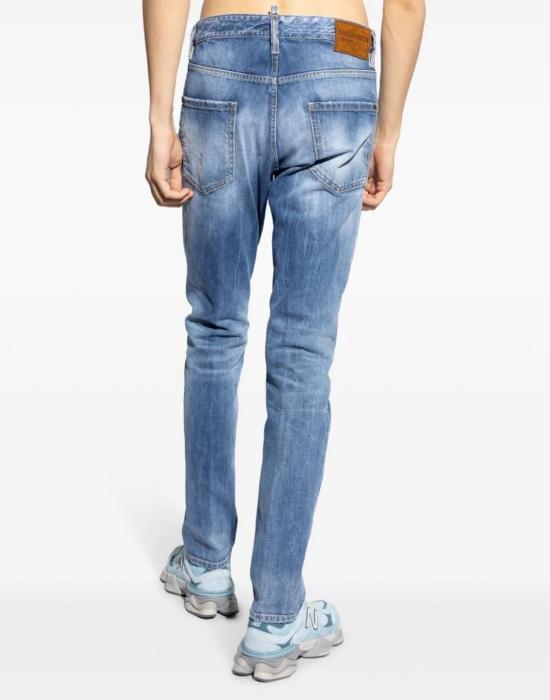 26SS 디스퀘어드2 스트레이트 팬츠 S74LB1529S30309470 BLUE - DSQUARED2