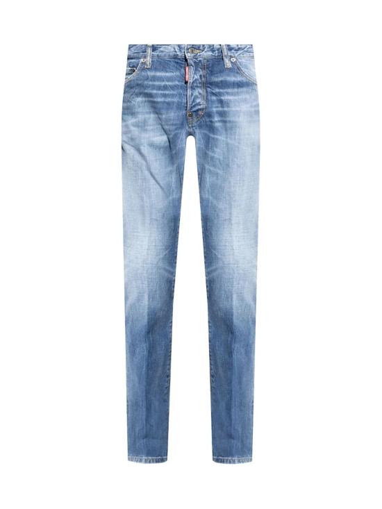 26SS 디스퀘어드2 스트레이트 팬츠 S74LB1529S30309470 BLUE